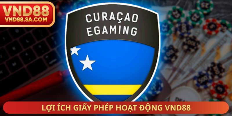 Lợi ích giấy phép hoạt động VND88