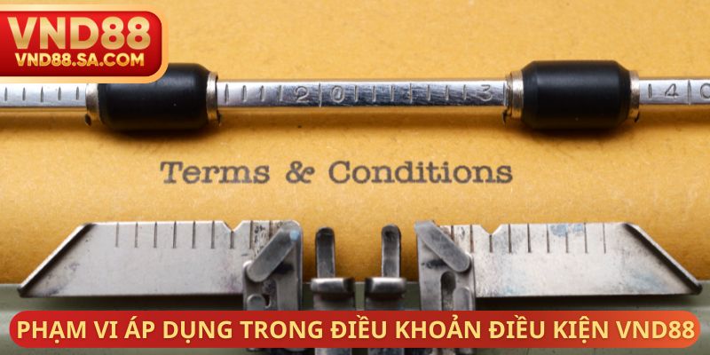 Phạm vi áp dụng trong điều khoản điều kiện VND88