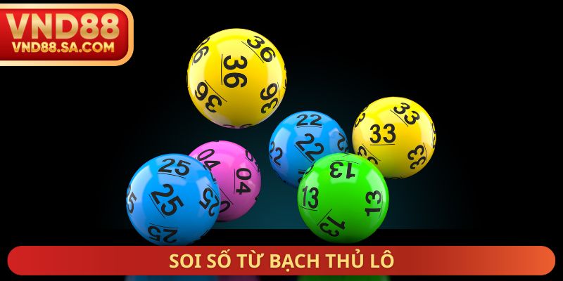 Soi số từ bạch thủ lô